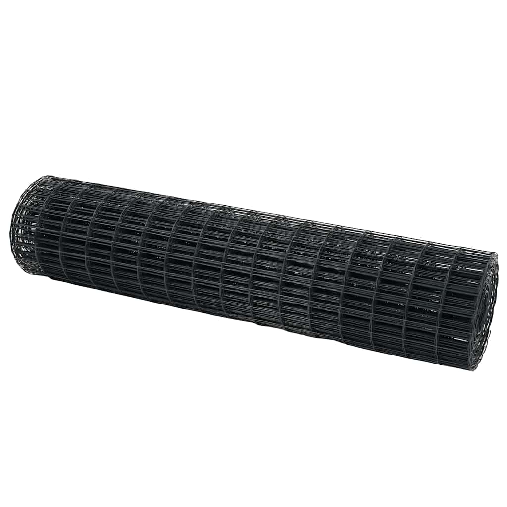 Euroaita Harmaa 1 X 25 M Pvc-Pintainen Rauta