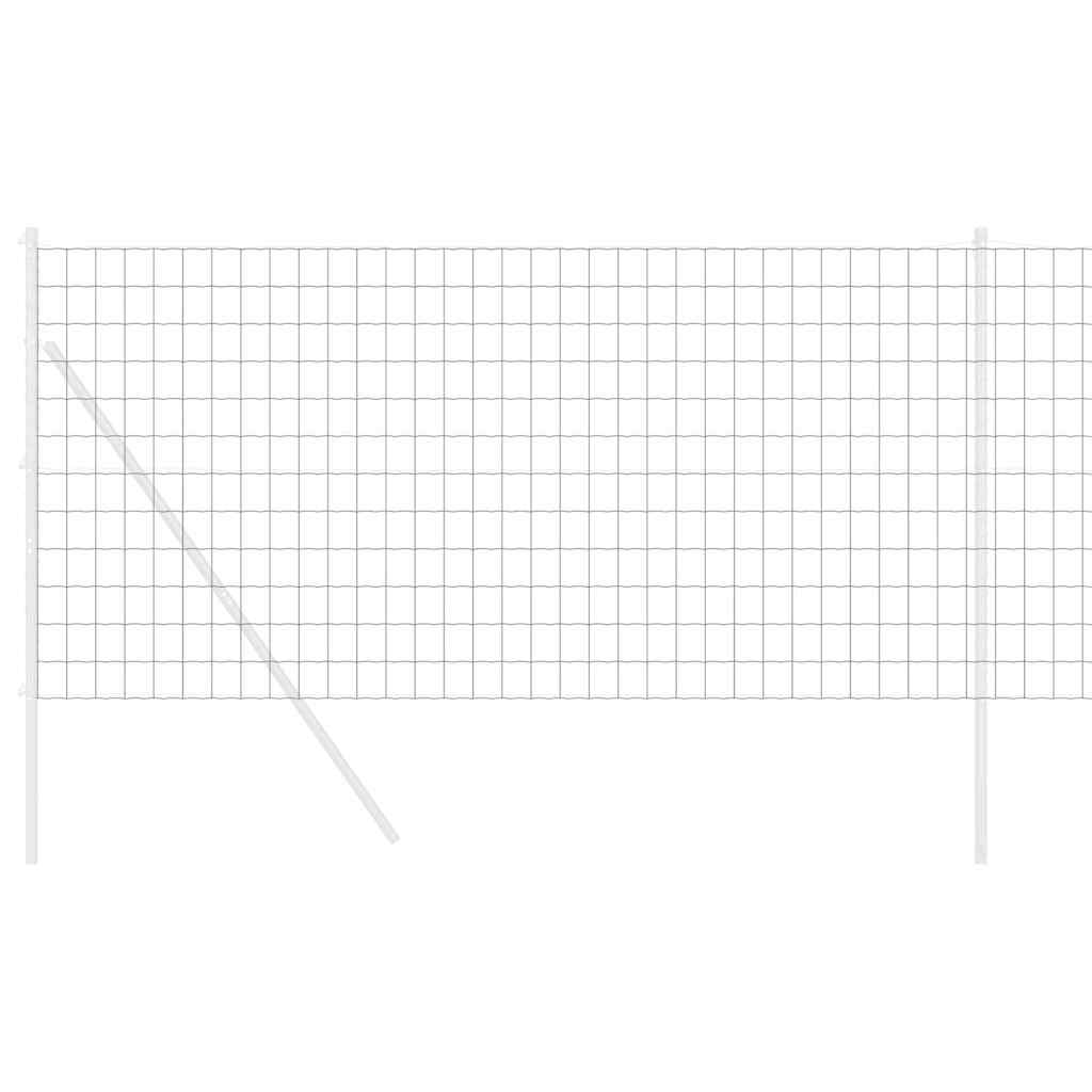 Euroaita Harmaa 1,2 X 25 M Pvc-Pintainen Rauta