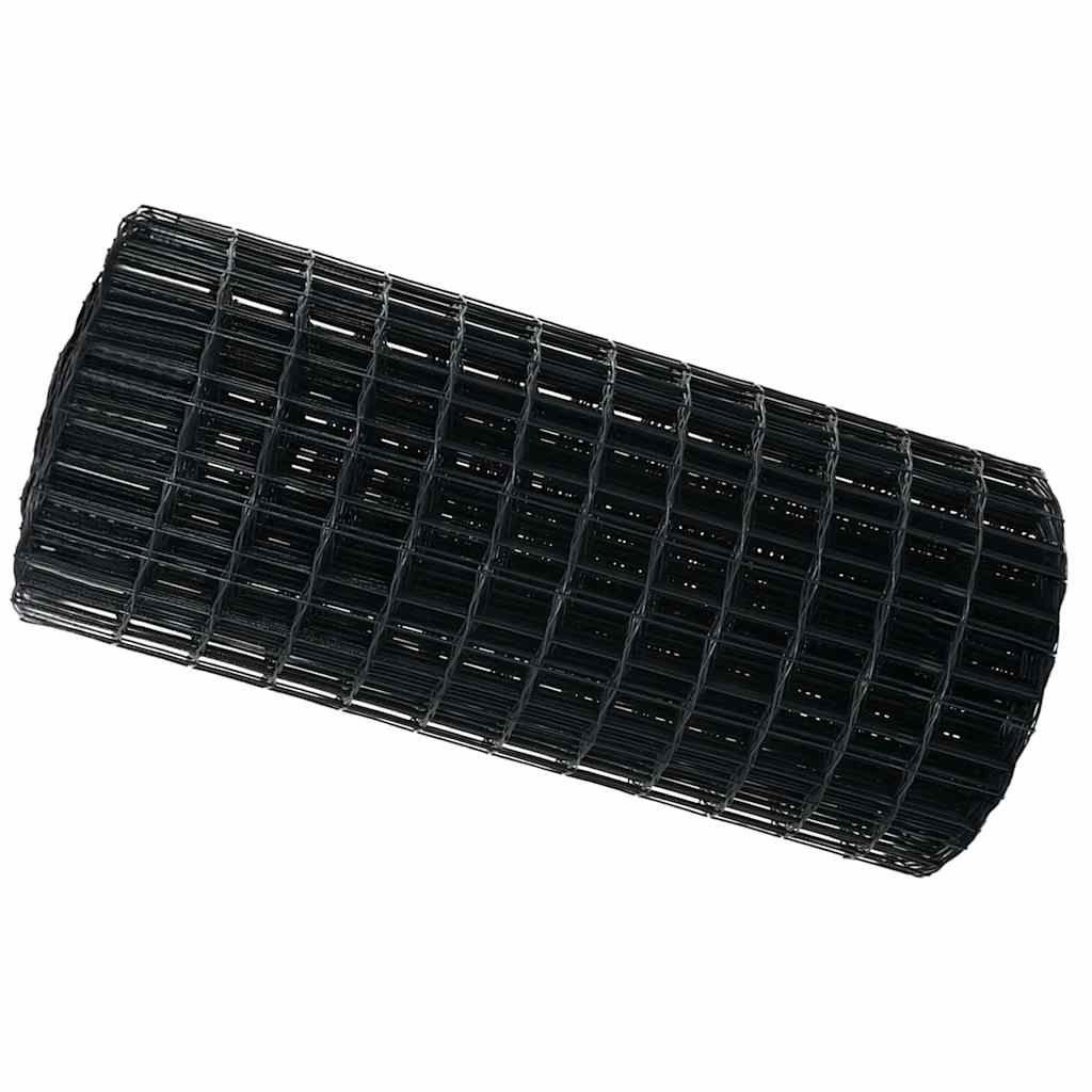 Euroaita Harmaa 0,6 X 50 M Pvc-Pintainen Rauta