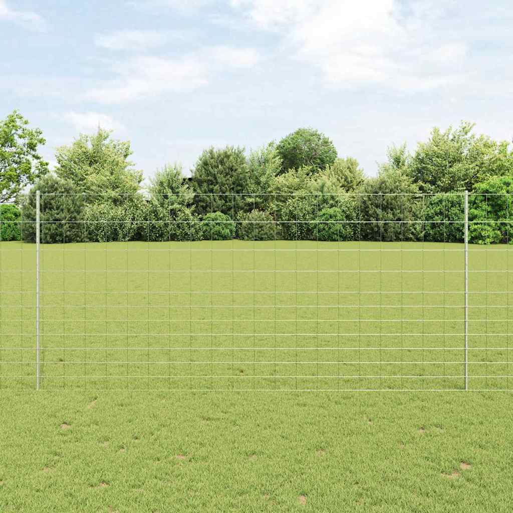 Ulkoilma Villin Aidan Postit 100 X 0,8 M Galvanoitu Teräs Hopea