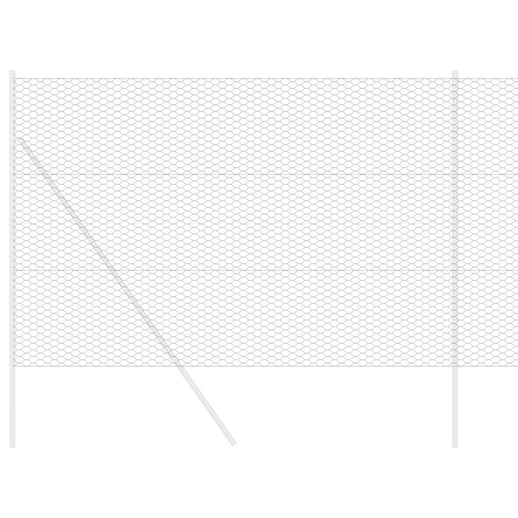 Kuusikulmainen Aita Harmaa 1.6 X 10 M Teräs