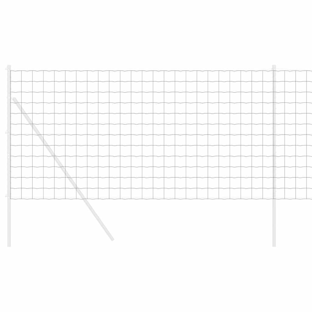 Kuusikulmainen Aita Hopea 1 X 10 M Galvanoitu Teräs