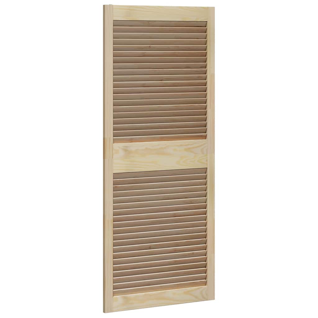 Kaapin Ovi Ovella 2 Pcs Luonnollinen 140,5 X 2,1 X 59,5 Cm