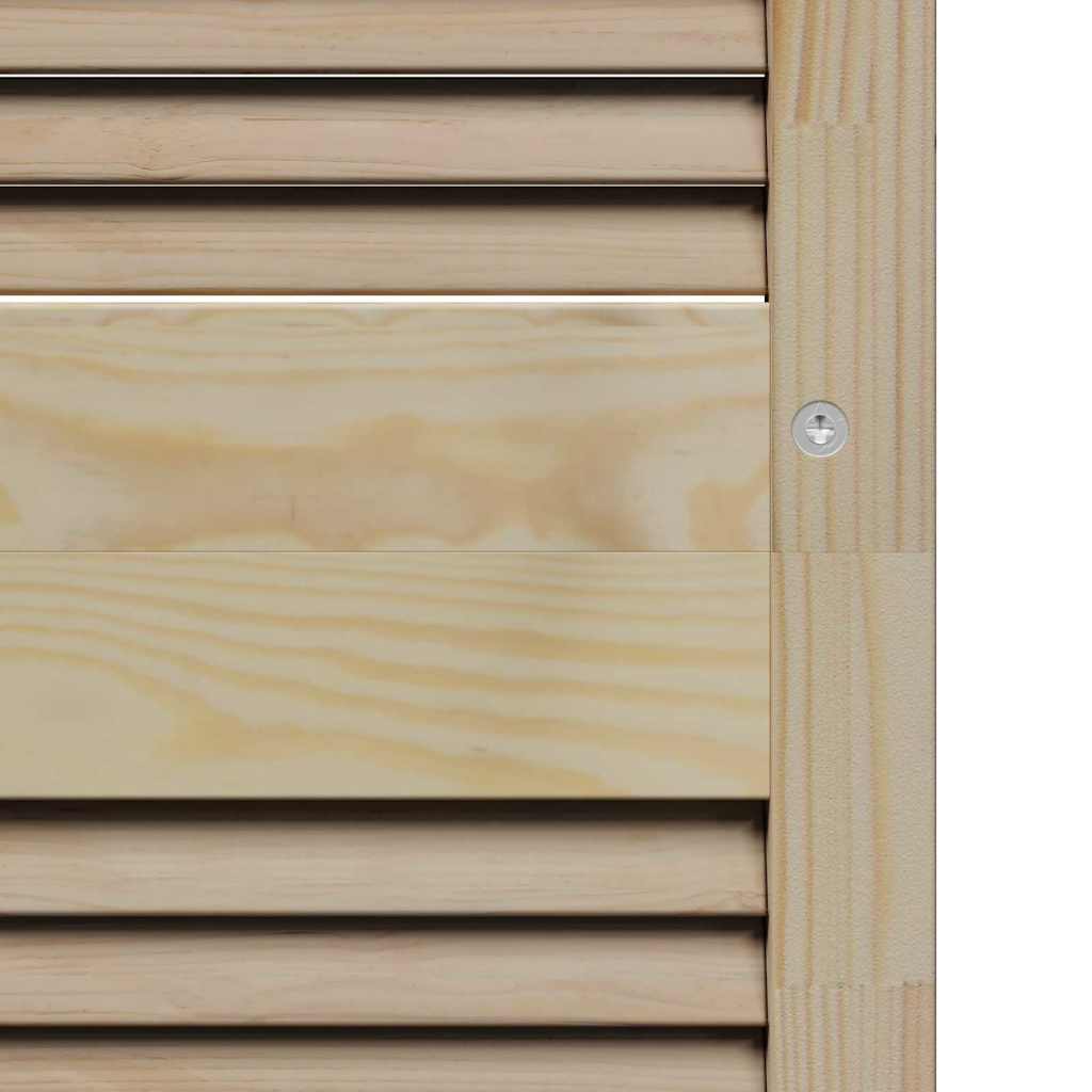 Kaapin Ovi Luonnollinen 201 X 2,1 X 39,5 Cm Massiivinen Mänty