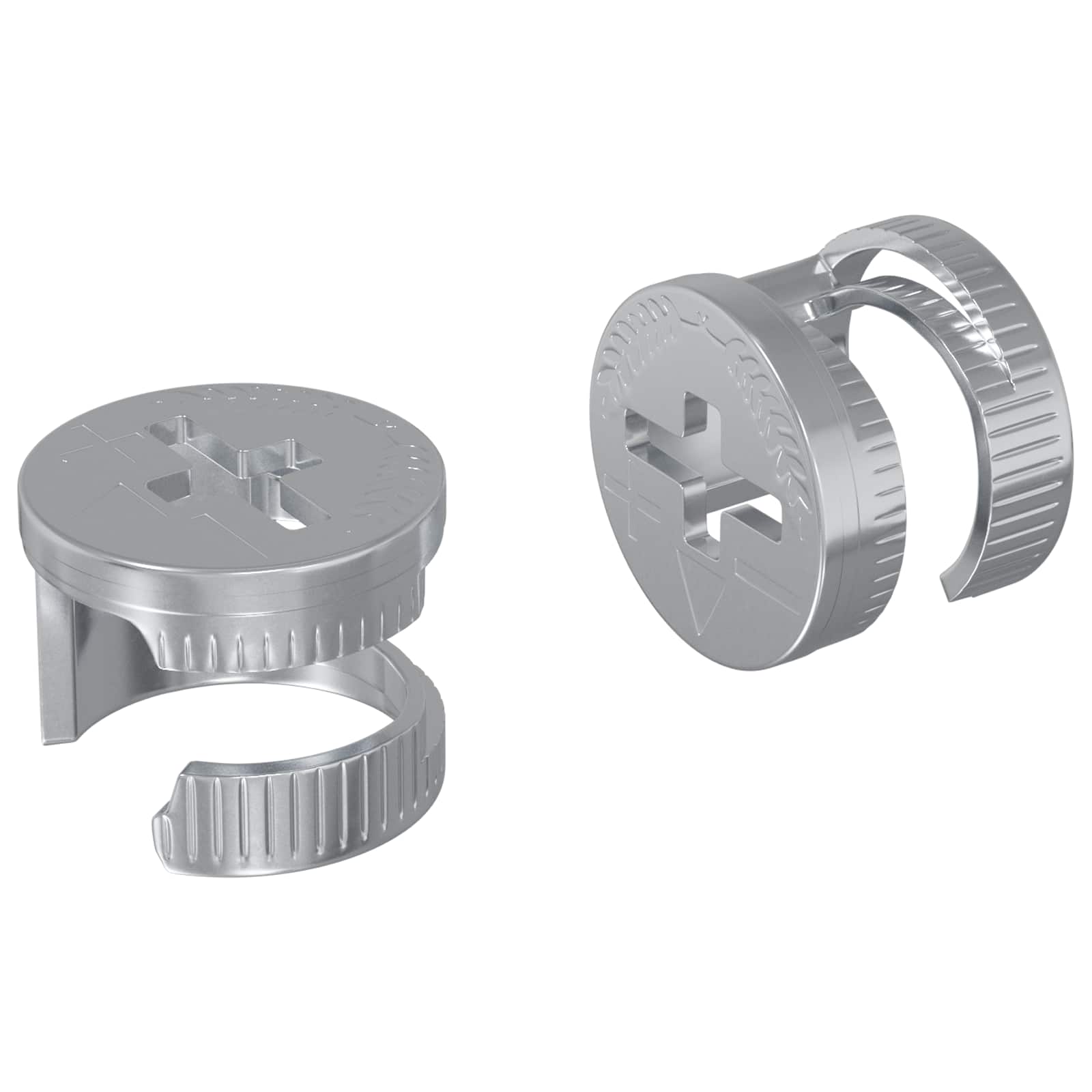 Cam-Lukkomutterit 2 Pcs Hopea 12 X 10 Mm Metalli