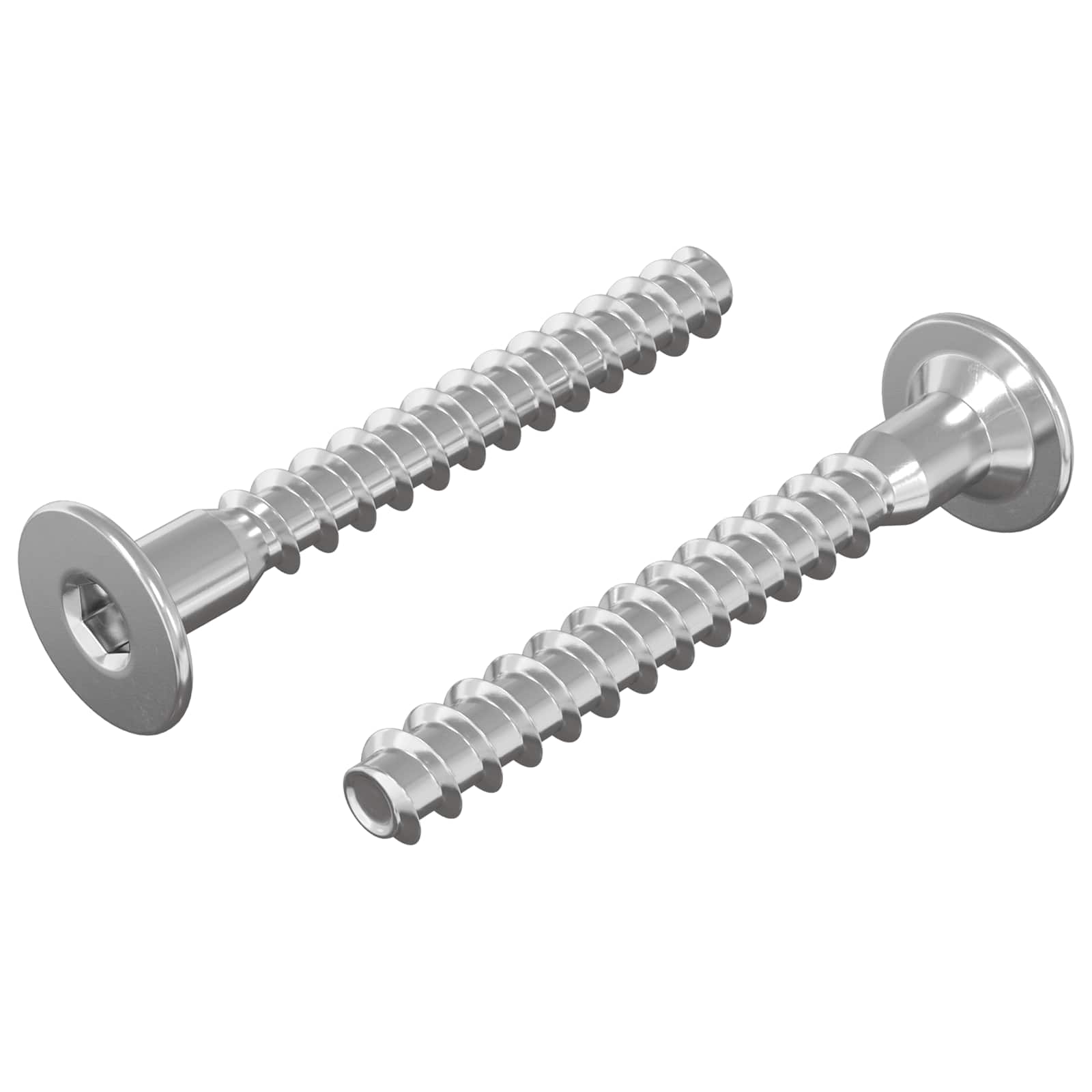 Confirmat-Ruuvit 2 Pcs Hopea Ø5 X 40 Mm Metalli
