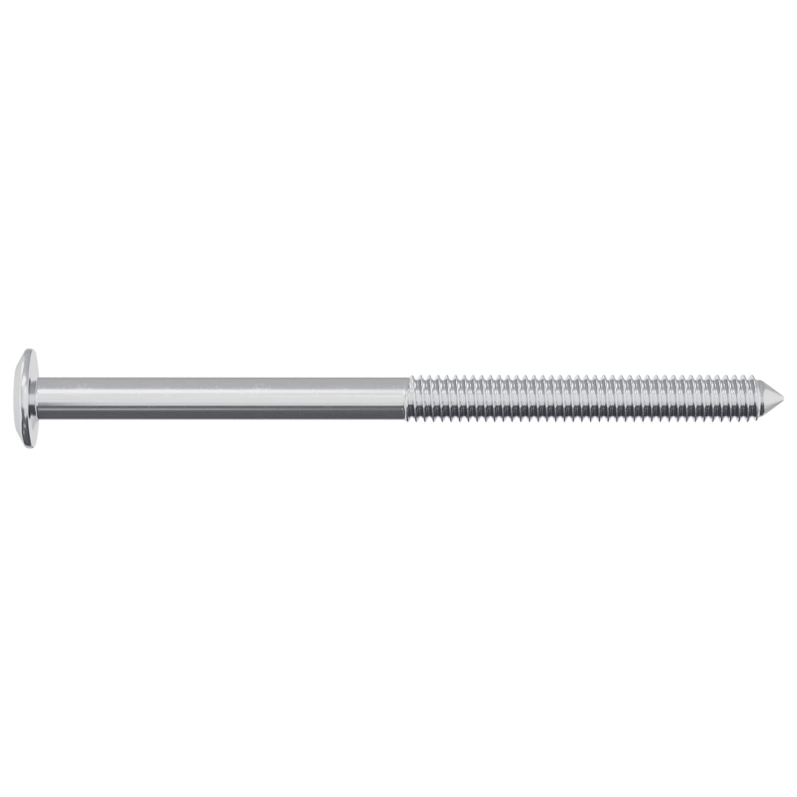 Ruuvi 1200 Pcs Hopea M6 X 85 Mm Teräs
