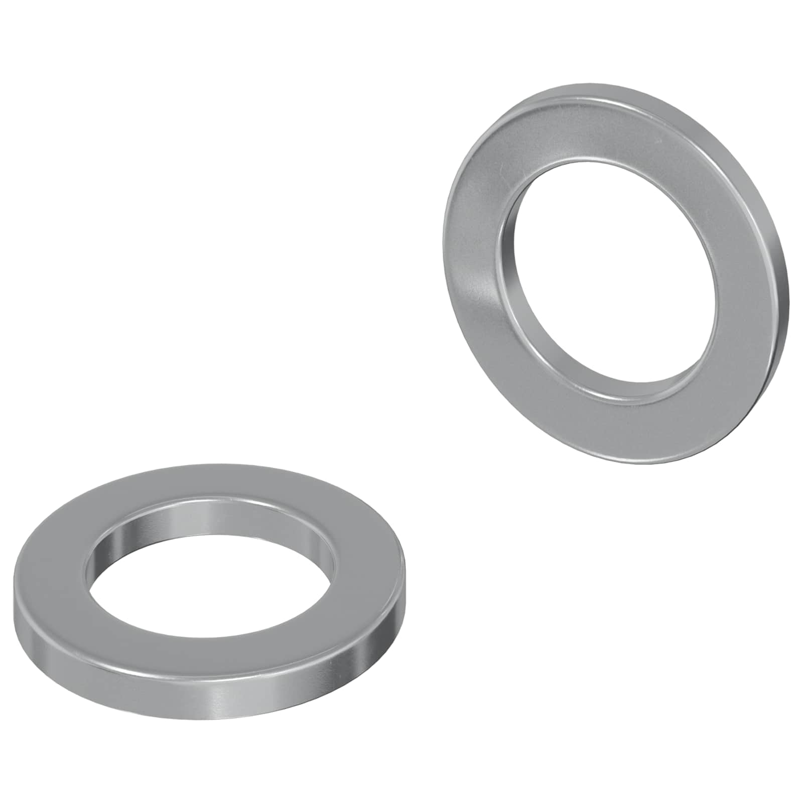 Mutterit 2 Pcs Hopea 10 X 10 X 1,2 Mm Teräs