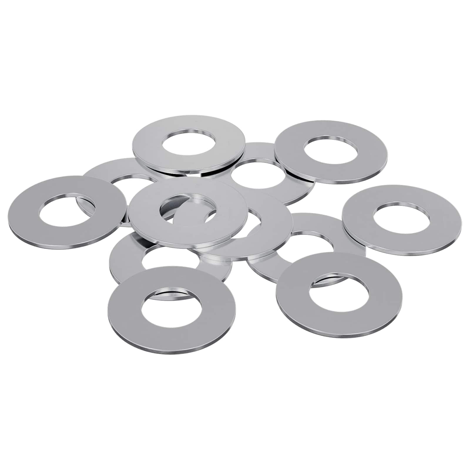 Mutterit 12 Pcs Hopea 16 X 16 X 1,5 Cm Rauta