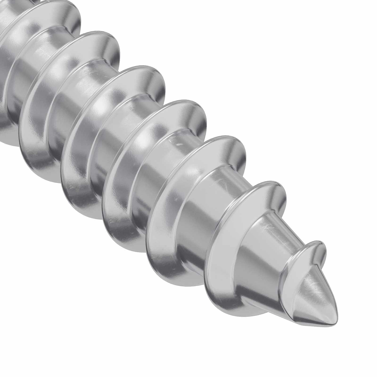 Itsekiertevä Kynsi 2 Pcs Sinkitty 4 X 20 Mm Teräs