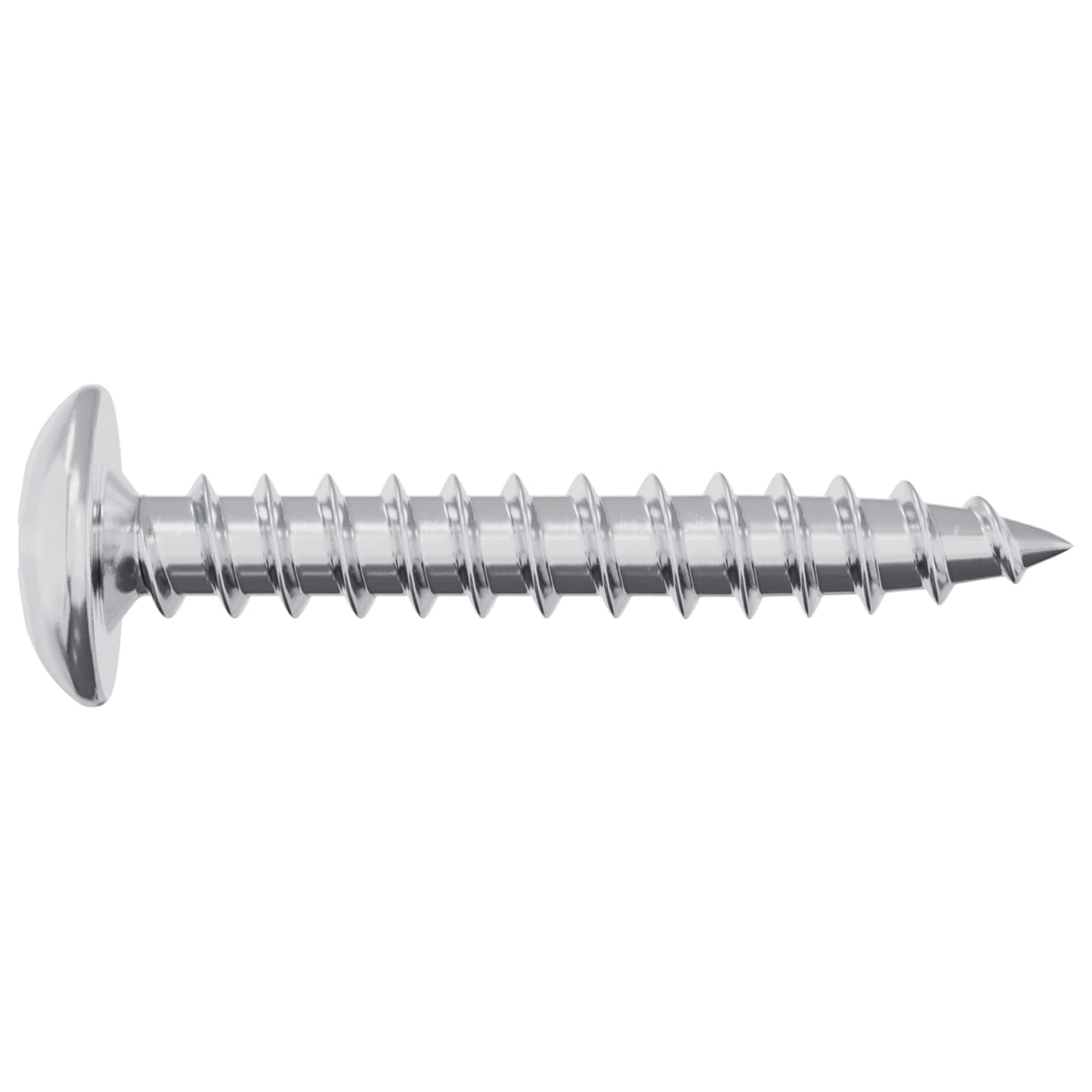 Puuruuvit 2 Pcs Hopea M4 X 25 Mm Teräs
