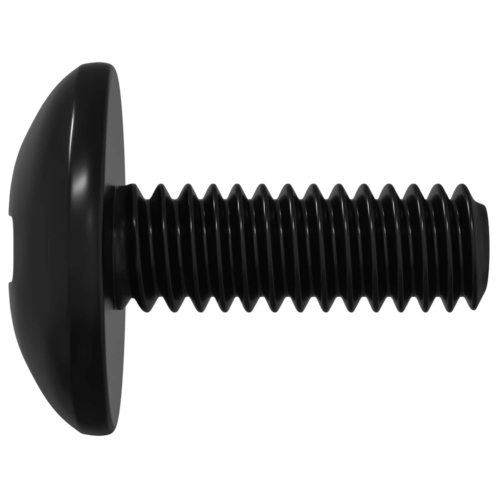 Holkkiruuvit 2 Pcs Musta M4 X 10 Mm Teräs