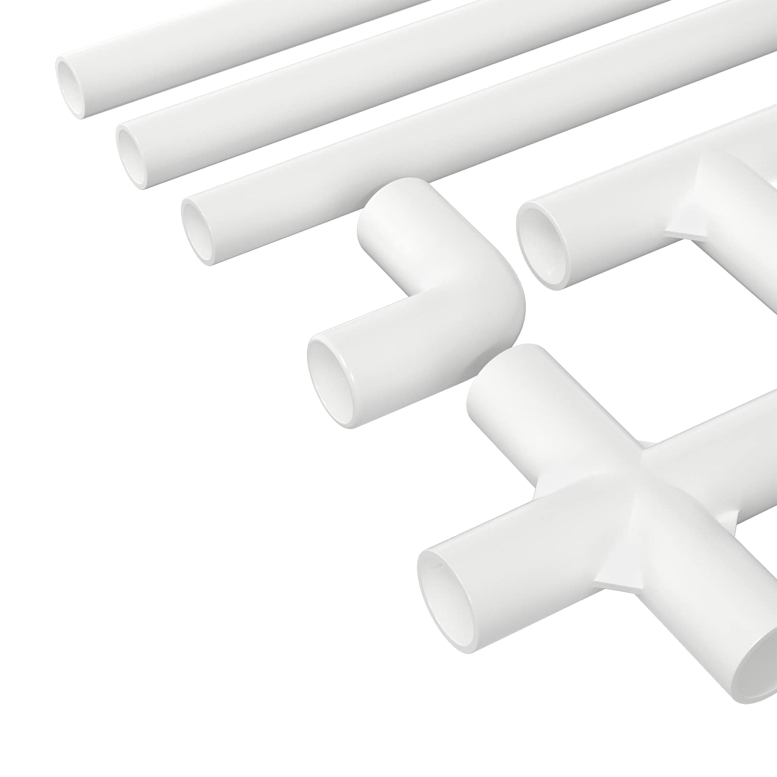 Pvc-Putki 29 Pcs Valkoinen Pp Ja Pe