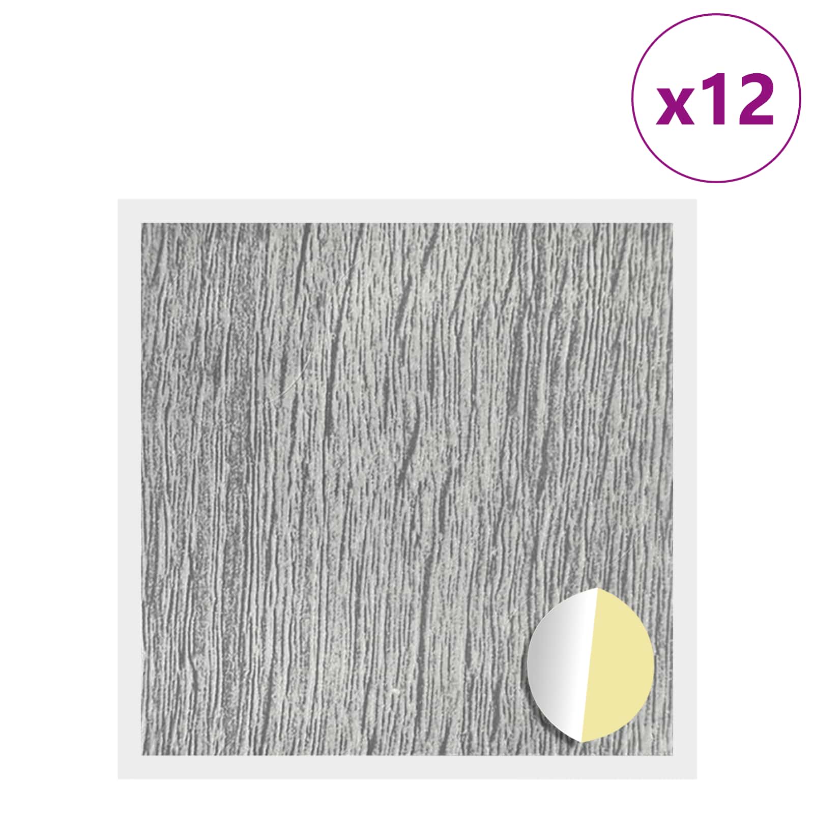 Itsekiinnittyvä Ruuvikansi 12 Pcs Harmaa Sonoma Ø 20 X 0,5 Mm