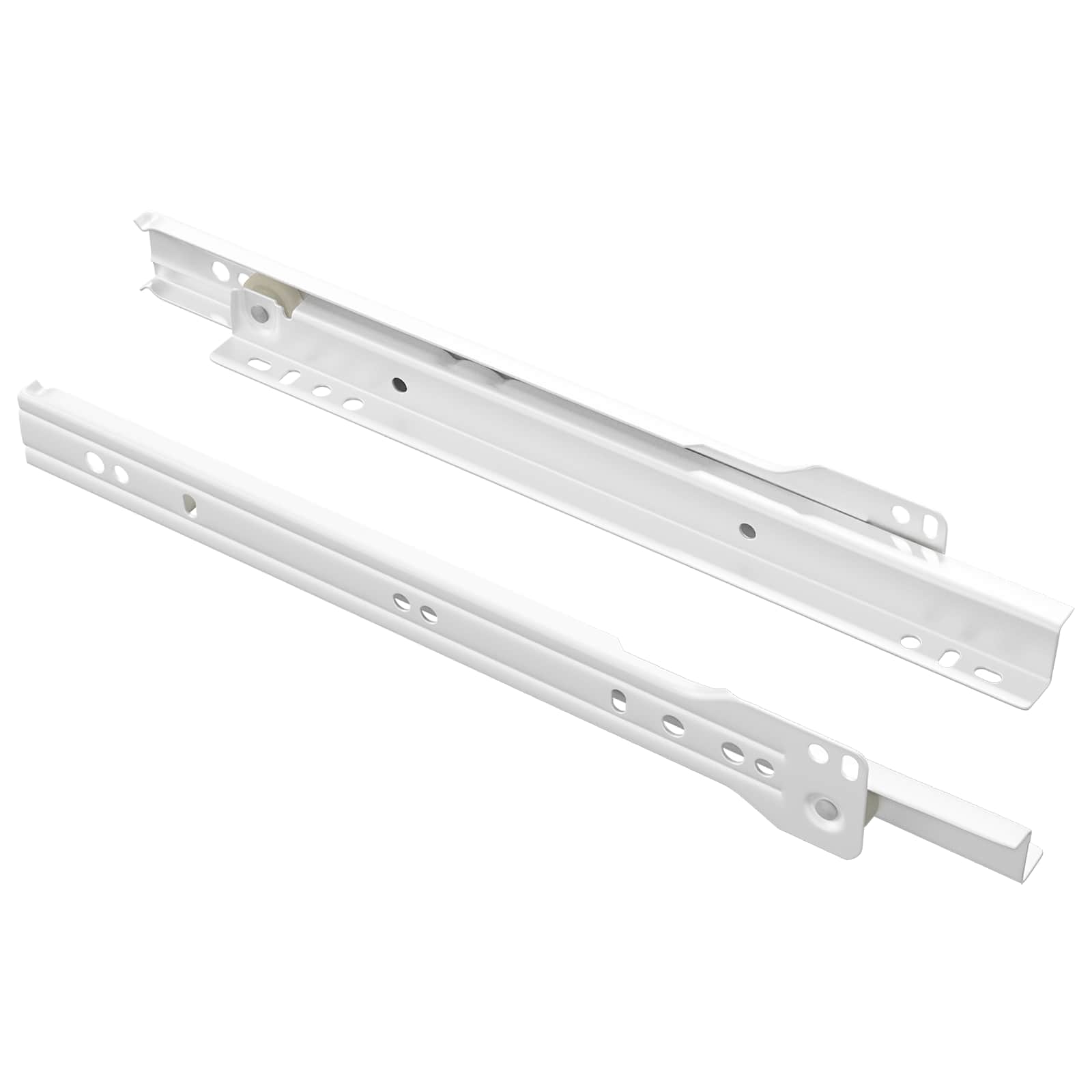 Laatikkosanka 2 Pcs Valkoinen 250 Mm Teräs