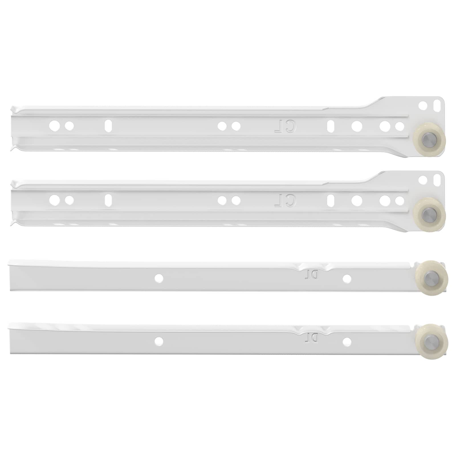 Laatikkosanka 12 Pcs Valkoinen 250 Mm Teräs