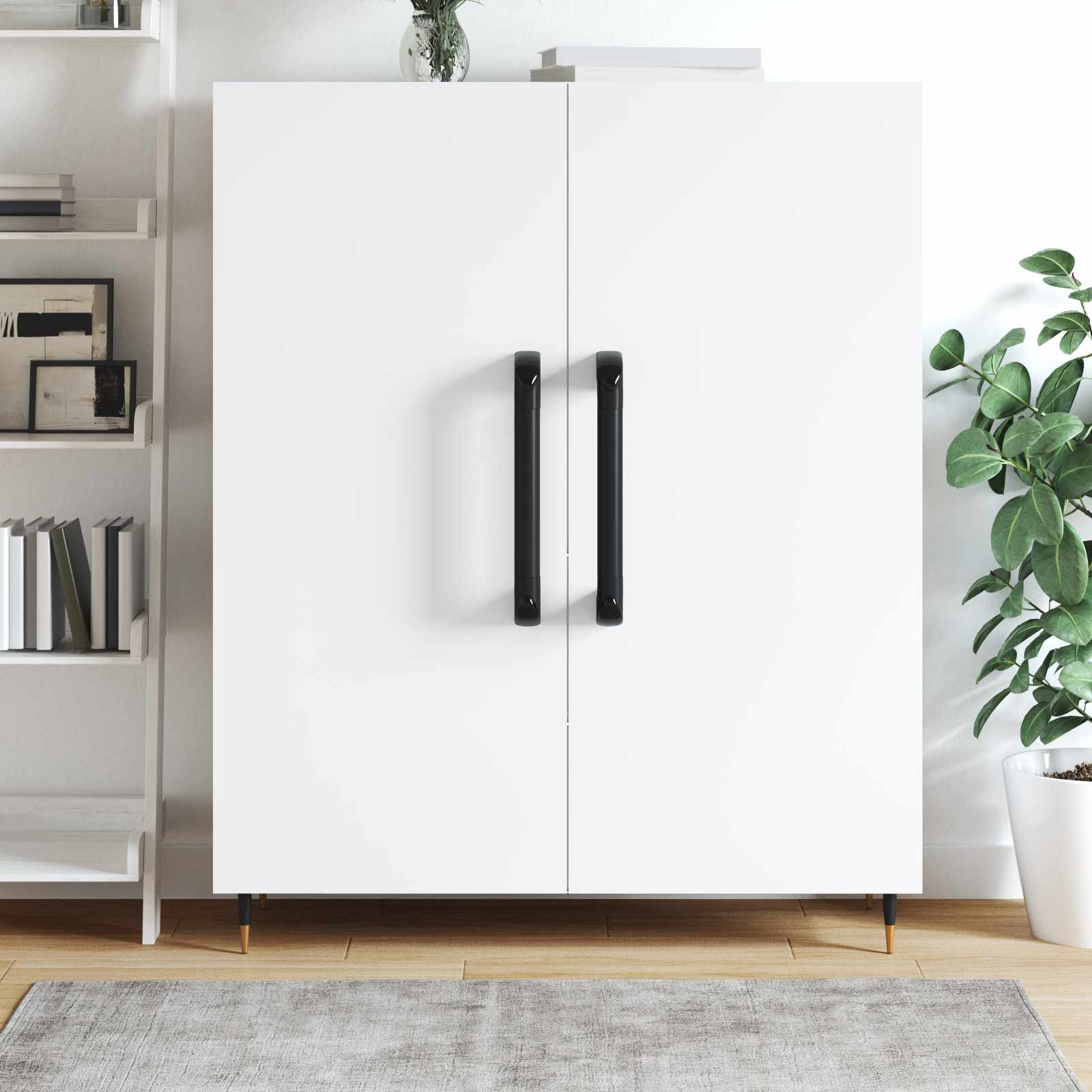 Kahva Yksivärinen 69 Pcs Musta 380 X 34 X 85 Mm Alumiini Ja Pp