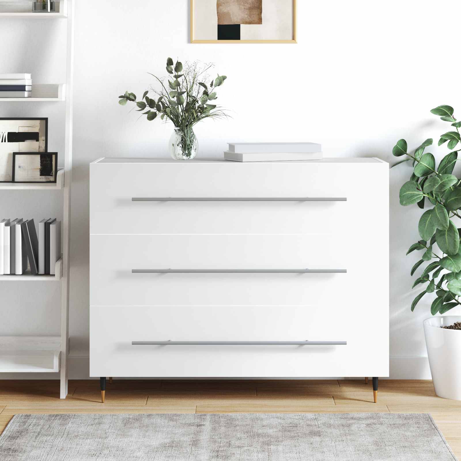 Kaappikahva 12 Pcs Hopea 700 Mm Ruostumaton Teräs