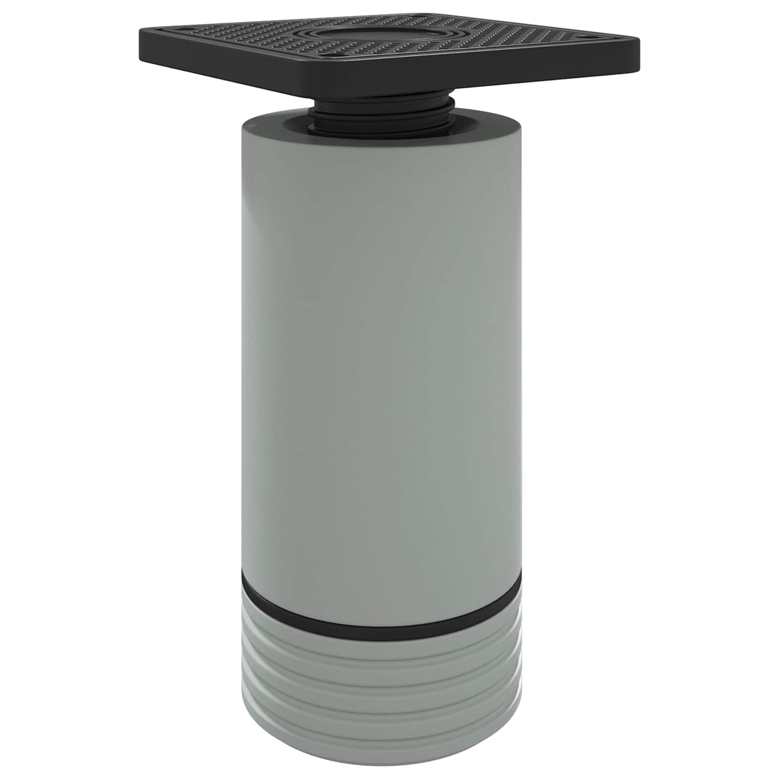 Huonekalujalat Säädettävä 12 Pcs Valkoinen 64 X 64 X 100 Mm Pp