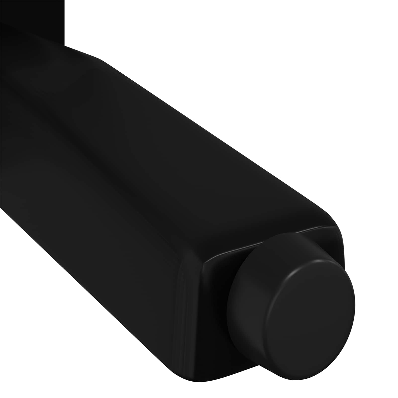 Pystyjalat 12 Pcs Musta 40 X 40 X 100 Mm Rauta