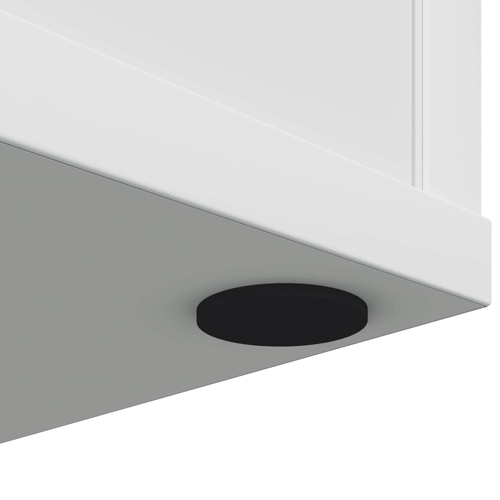 Huonekalujalkojen Padit 2 Pcs Musta Ø 30 X 2 Mm Eva