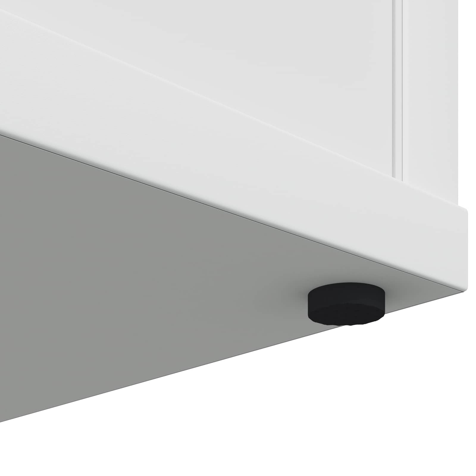 Huonekalujalkojen Padit 2 Pcs Musta Ø 14 X 4 Mm Eva