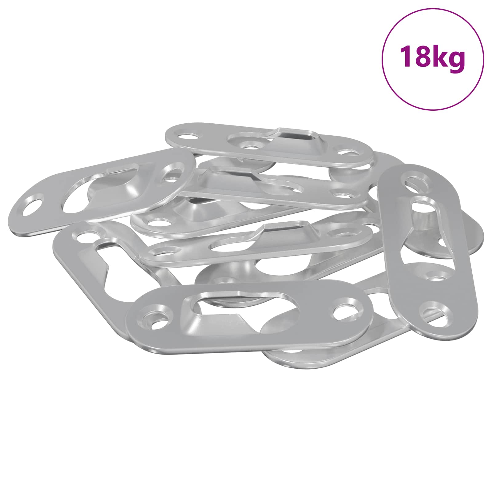 Avainreikaripustin 3673 Pcs Hopea 45 X 16 X 3.5 Mm Rauta
