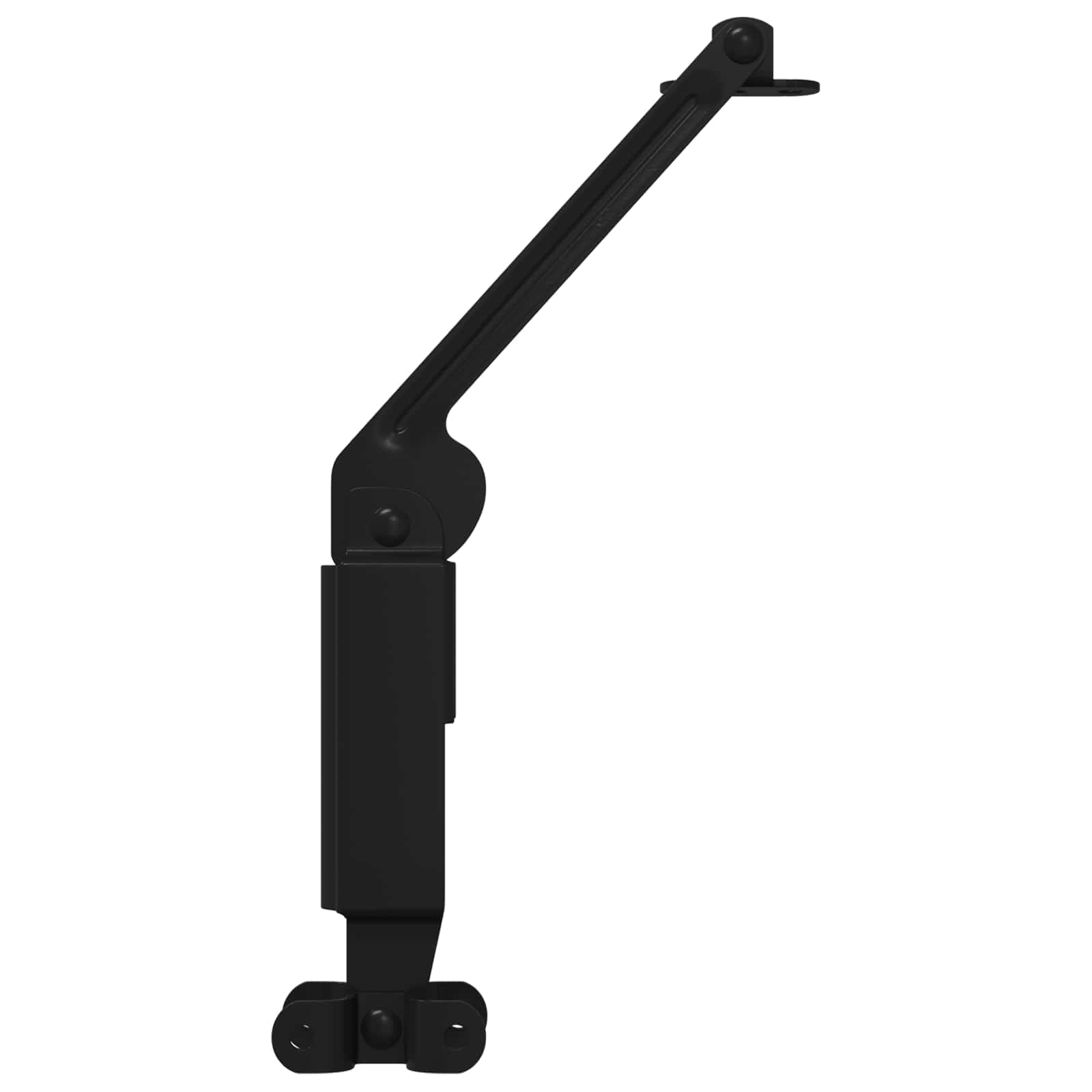 Kannen Tuki Sarana 12 Pcs Musta 192 X 32 X 50 Mm Teräs