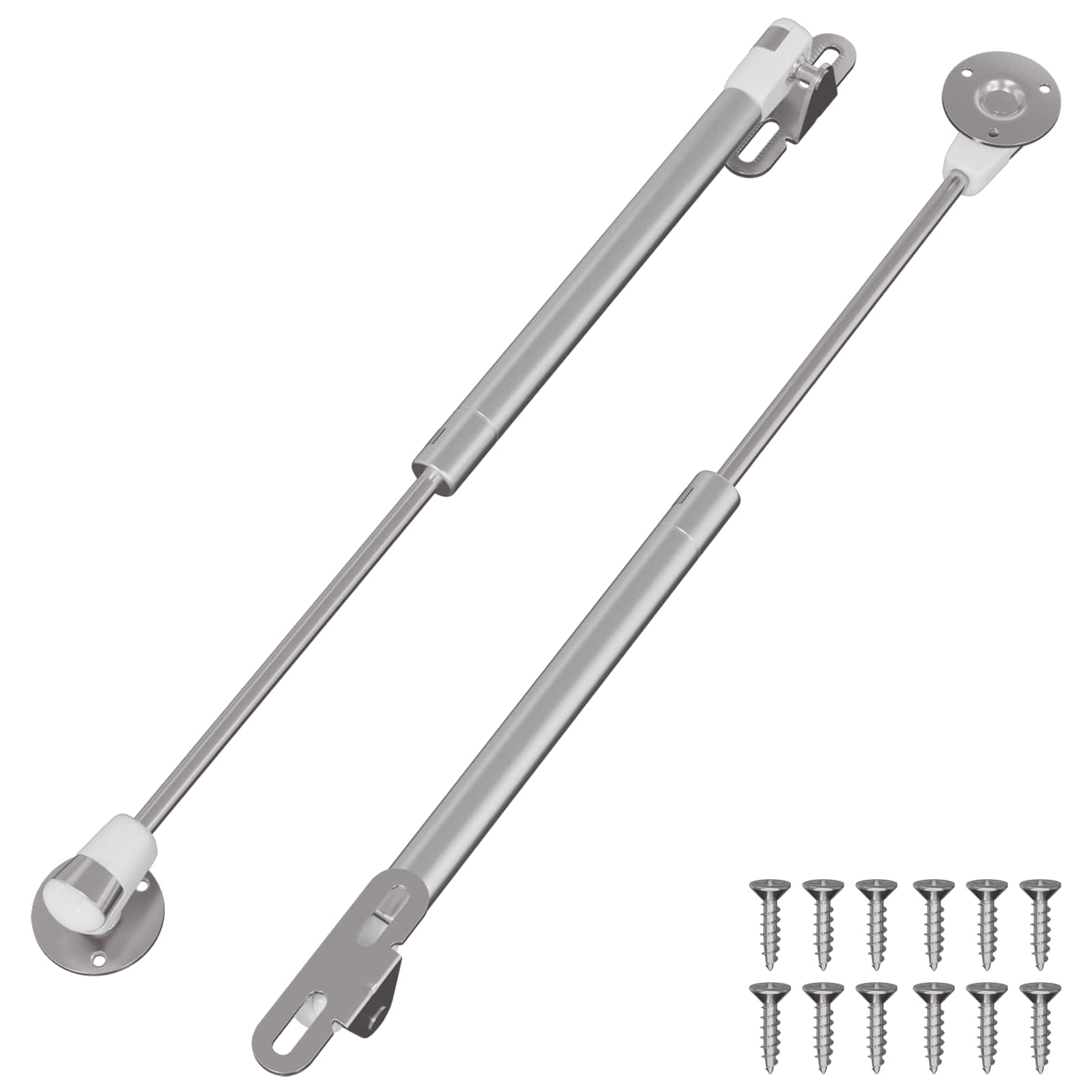 Hydraulinen Kaasujousi 2 Pcs Hopea 280 X 17 X 16 Mm