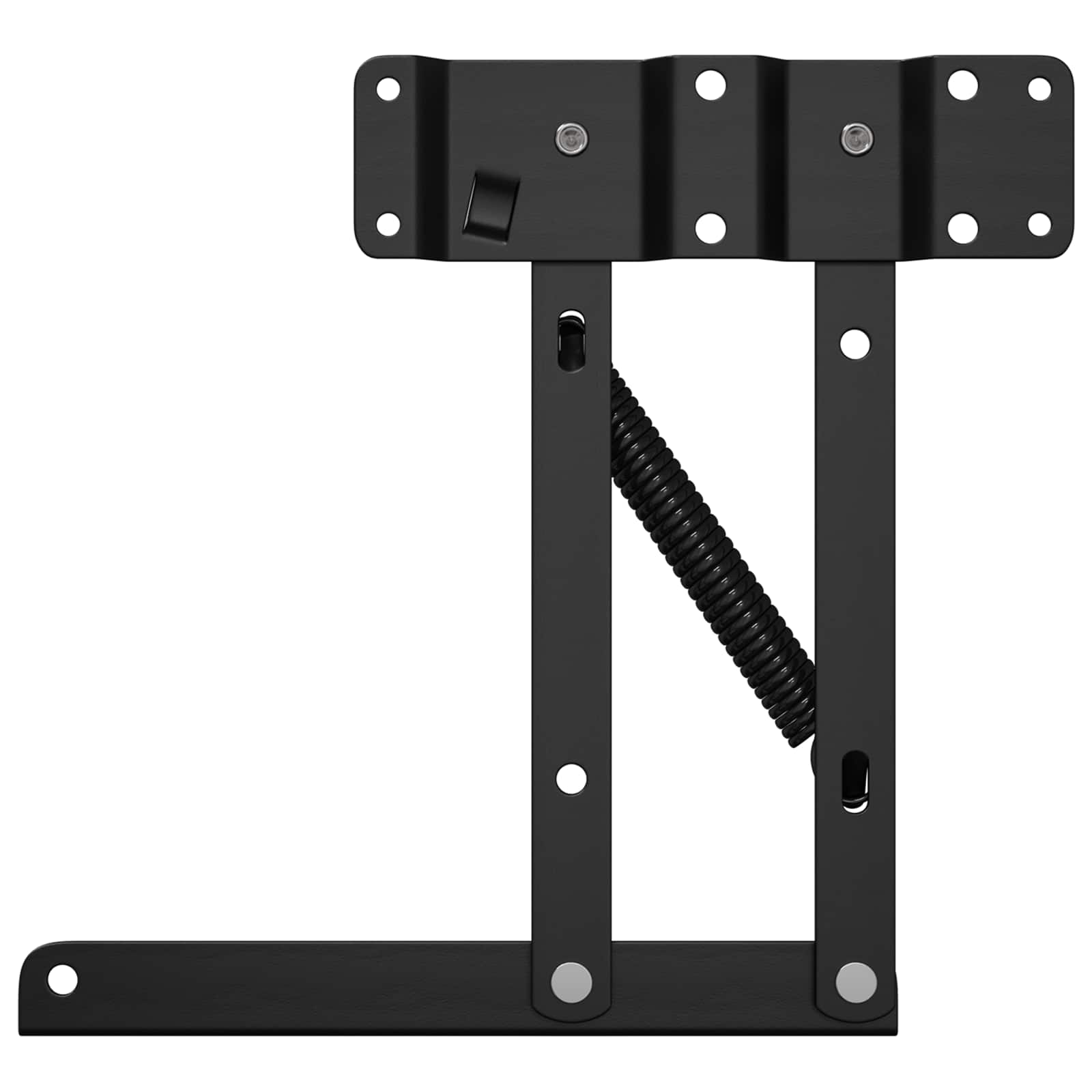Sängyn Nostomekanismi 2 Pcs Musta 340 X 95 X 40 Mm Rauta