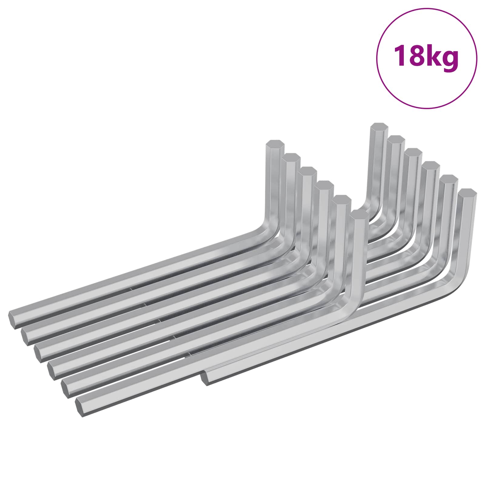 Kuusioavain 2118 Pcs Hopea 22 X 66 Mm Teräs