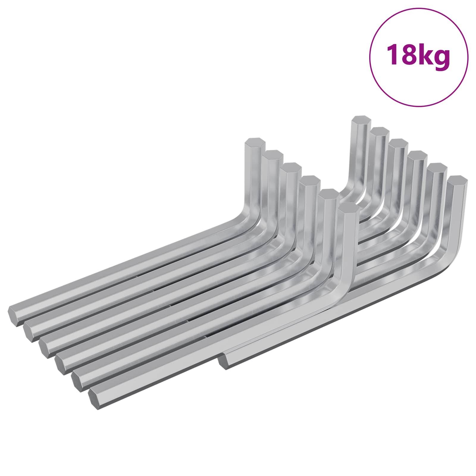Kuusioavain 1800 Pcs Hopea 32 X 86 Mm Teräs
