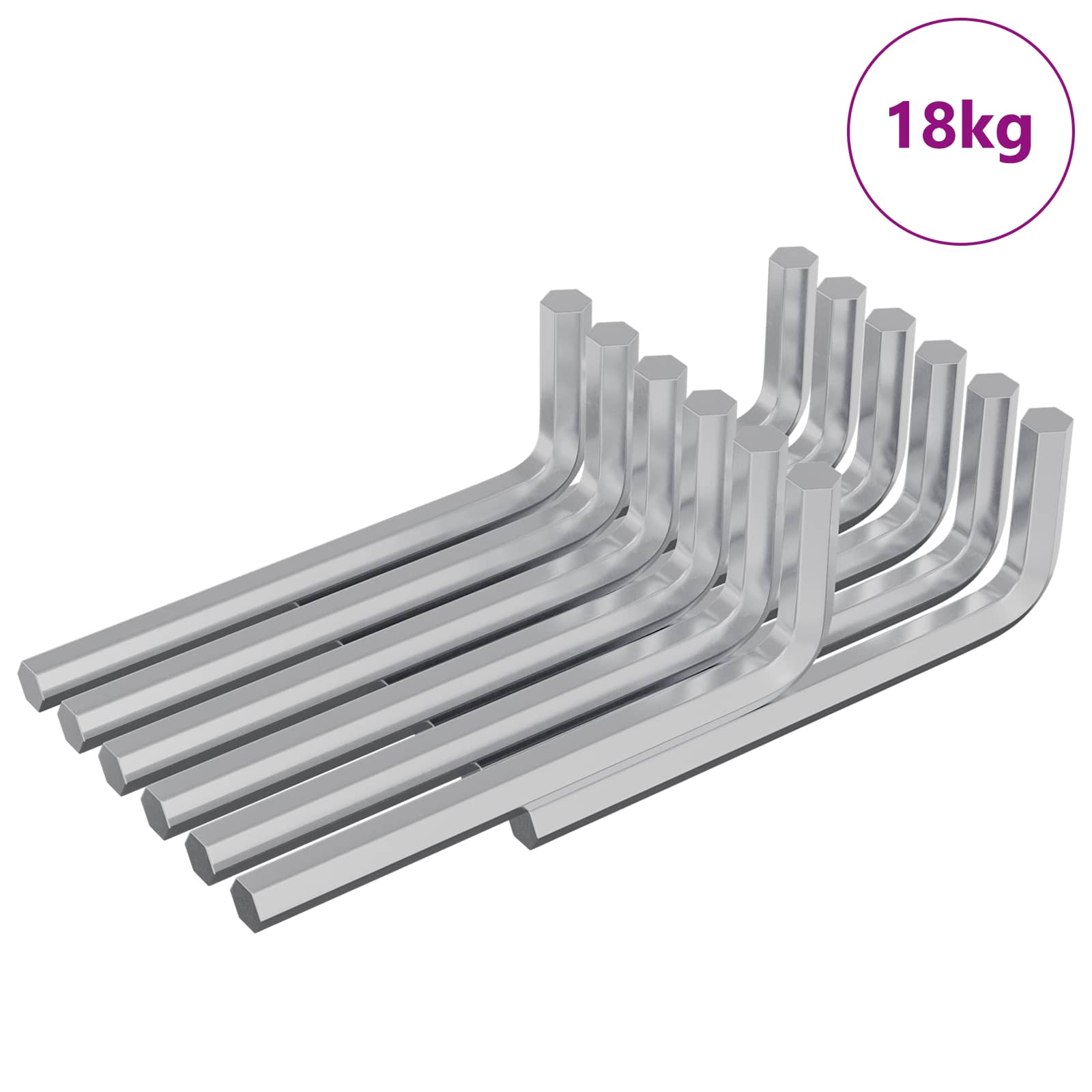 Kuusioavain 1800 Pcs Hopea 32 X 86 Mm Teräs