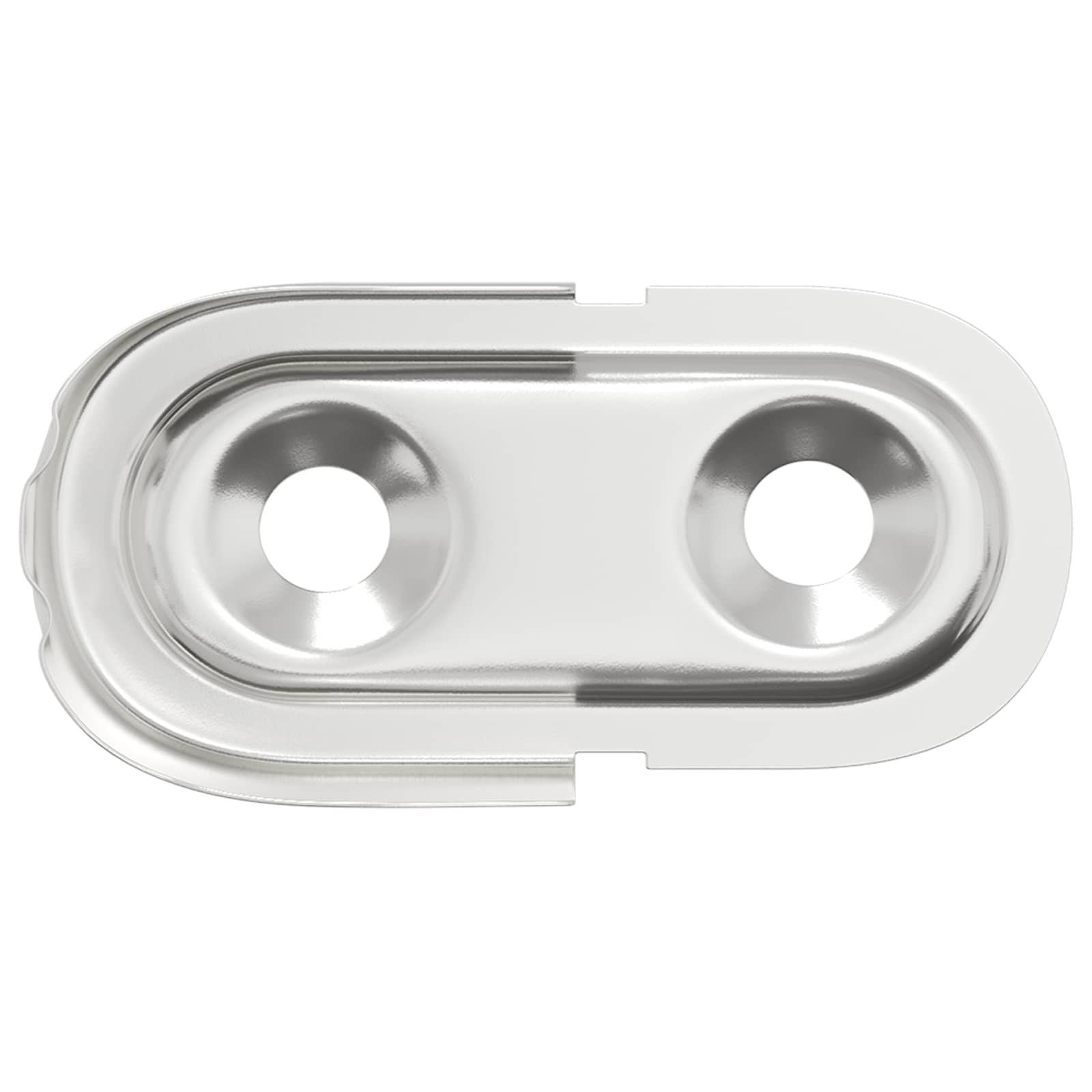Kaapinohjaustanko 12 Pcs Valkoinen Sinkki 40 X 18 X 10 Mm Rauta