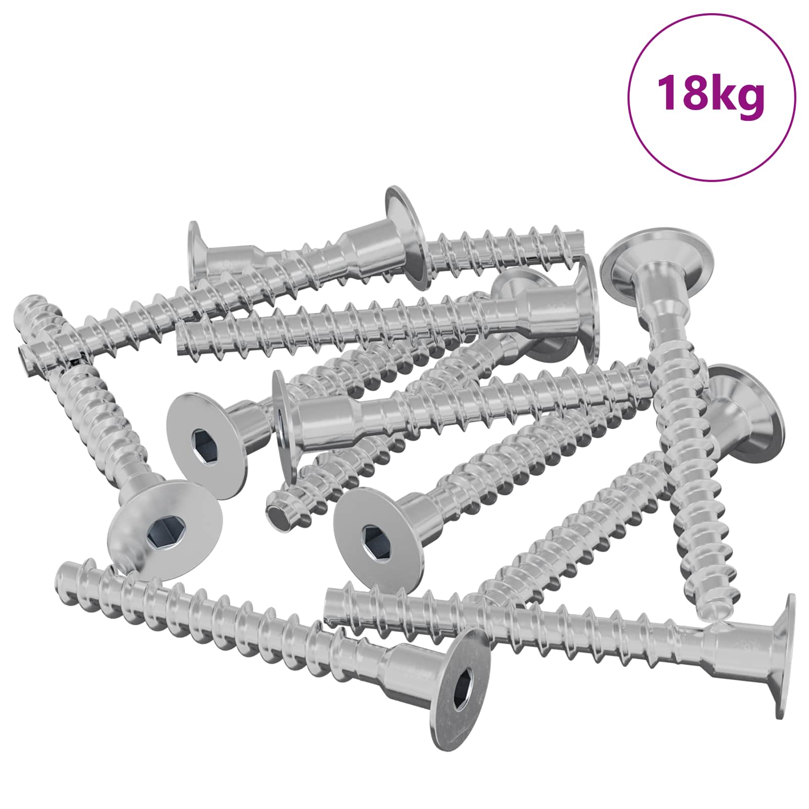 Ruuvi 5143 Pcs Sinkitty 5 X 40 Mm Rauta