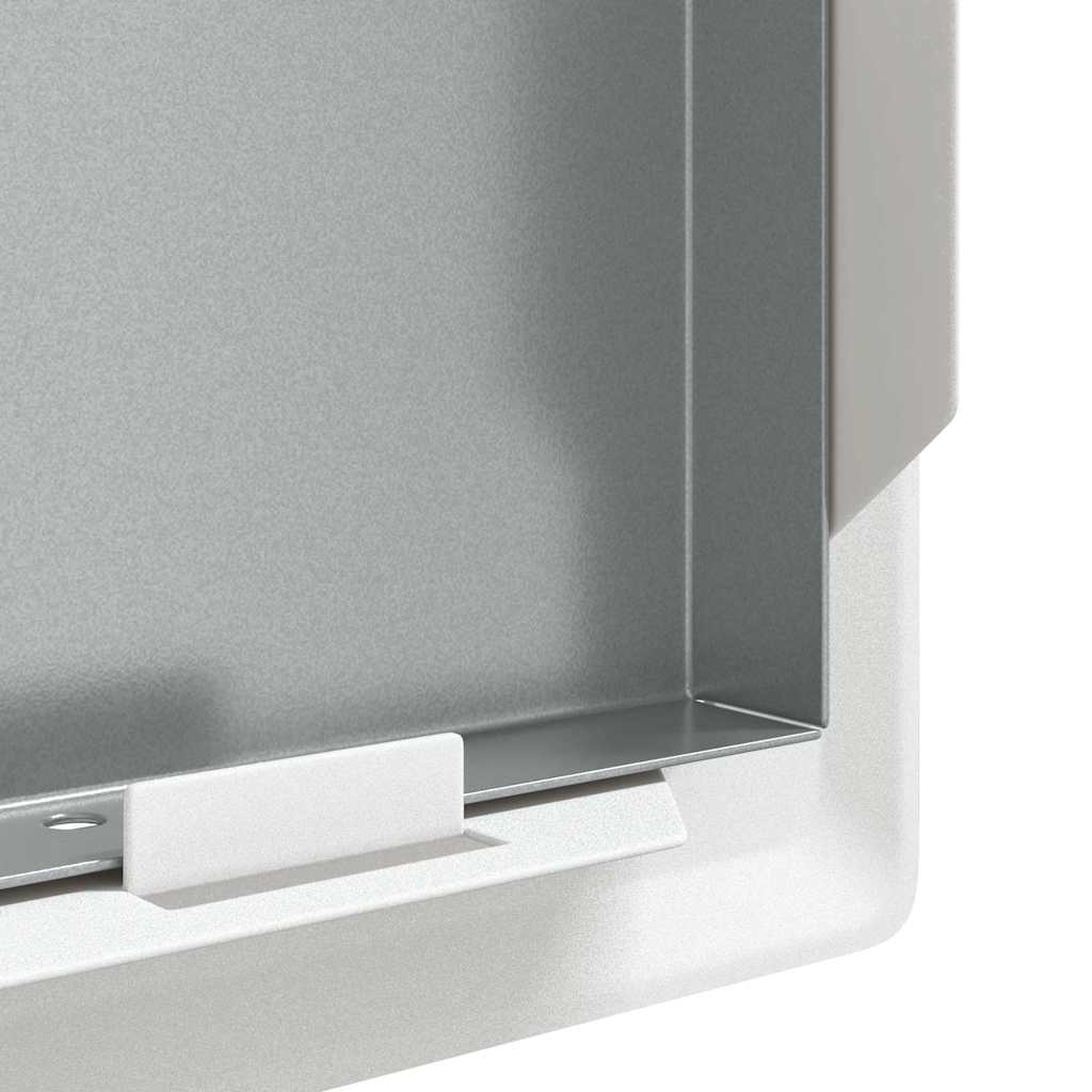 Access Panel 2 Pcs Valkoinen 23 X 23 X 3 Cm Teräs