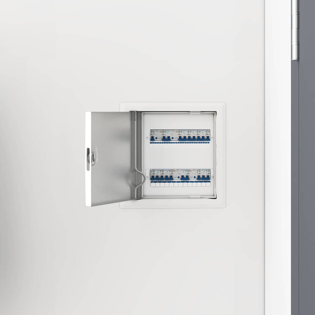 Access Panel 2 Pcs Valkoinen 23 X 23 X 3 Cm Teräs
