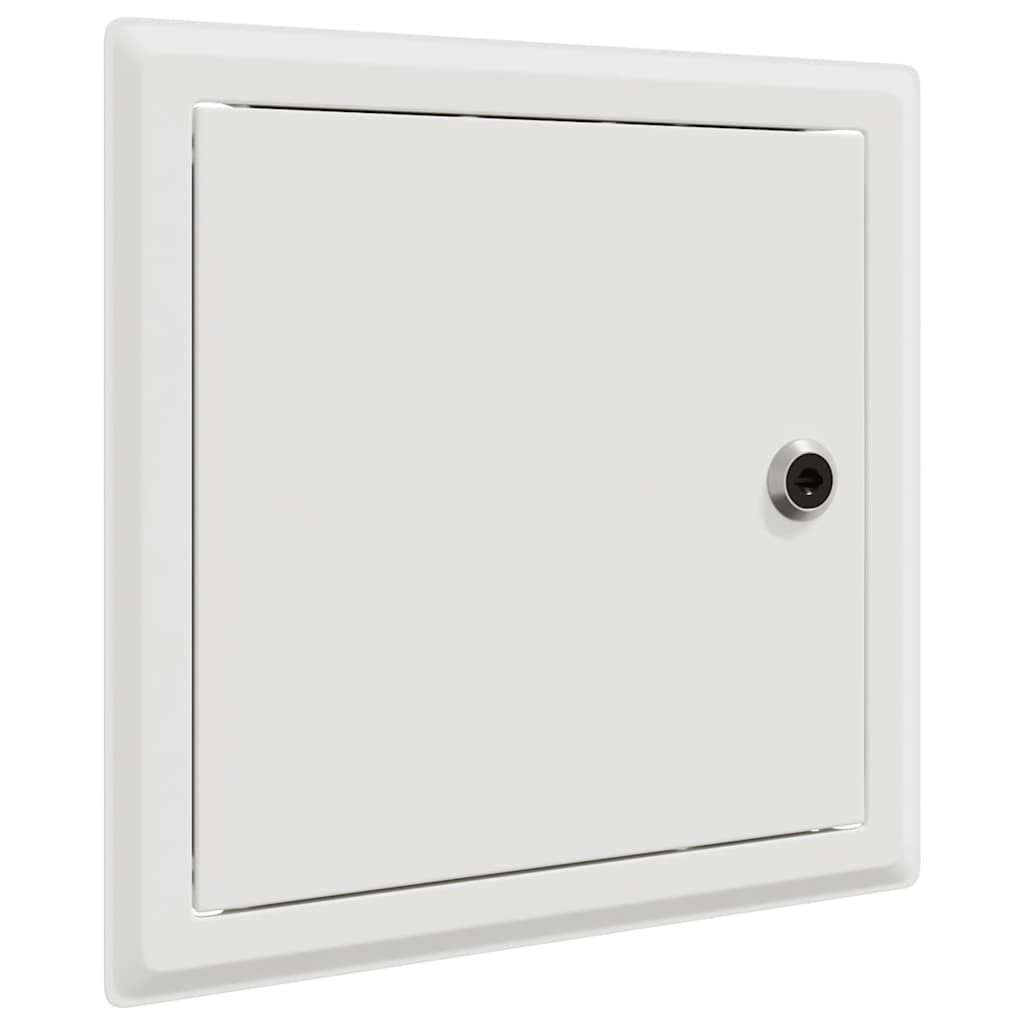 Access Panel 2 Pcs Valkoinen 23 X 23 X 3 Cm Teräs