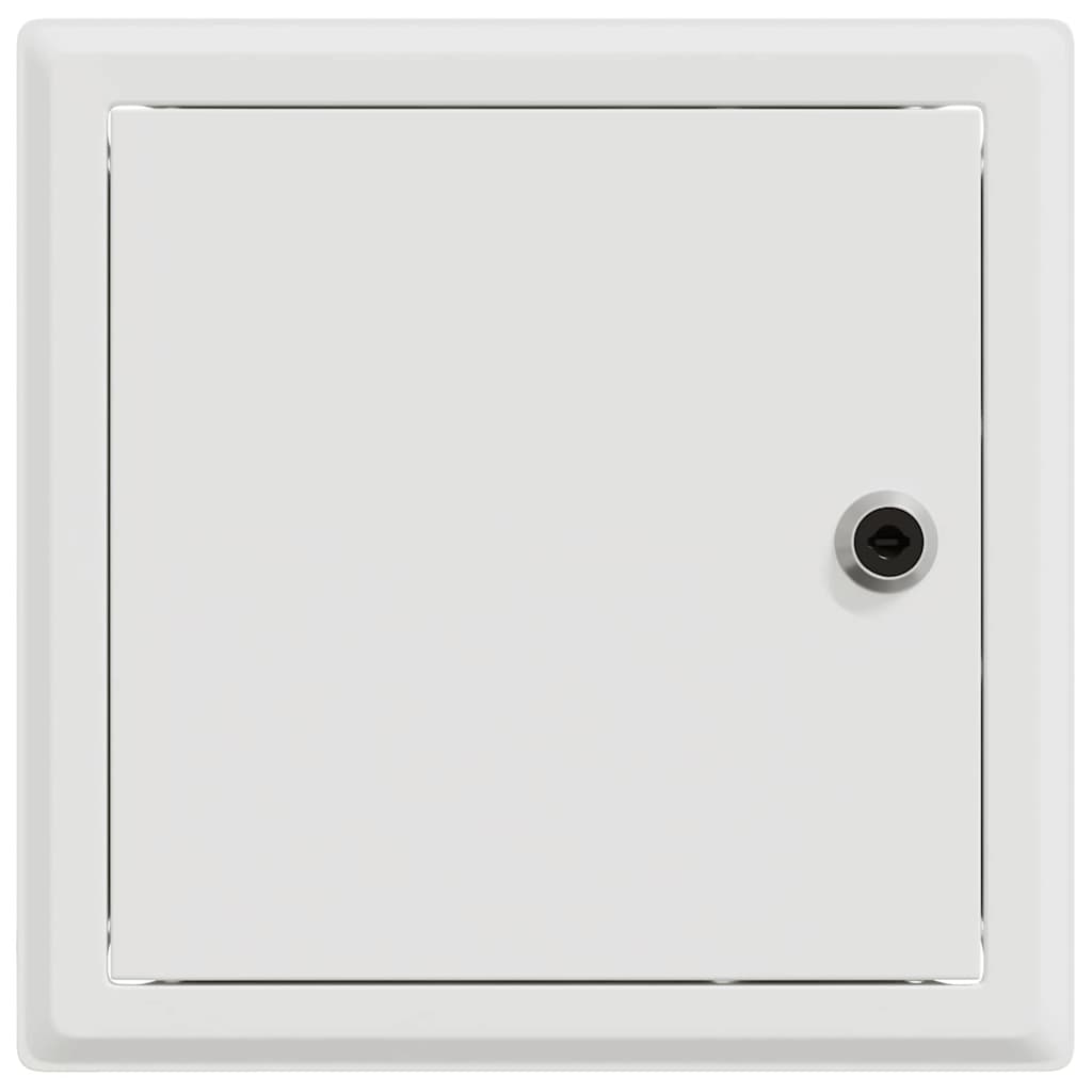 Access Panel 2 Pcs Valkoinen 23 X 23 X 3 Cm Teräs