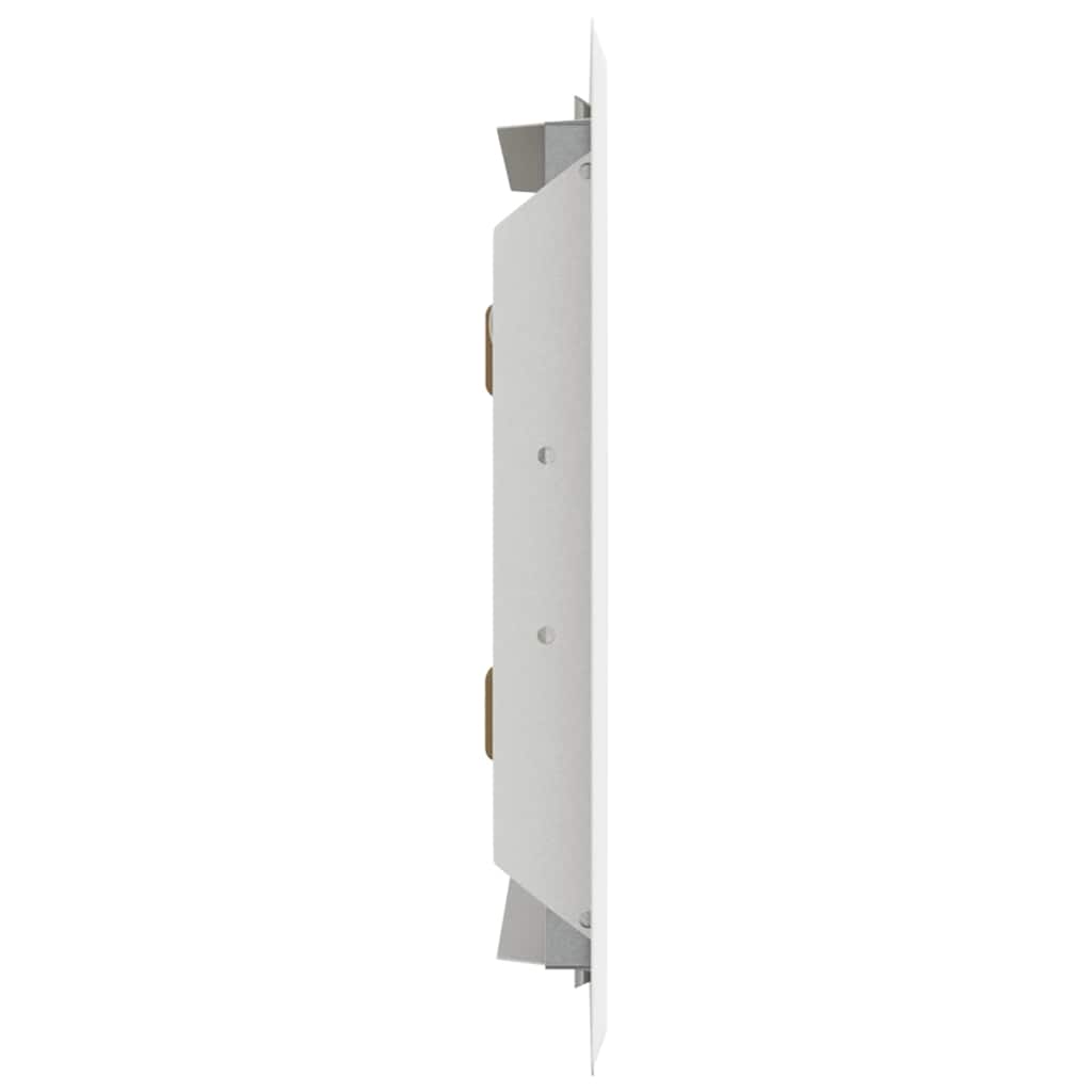 Access Panel 2 Pcs Valkoinen 23 X 23 X 3 Cm Teräs
