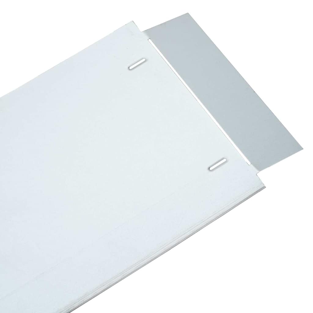 Nurmikonreunukset 5 Pcs Hopea 100 X 25 X 0,07 Cm