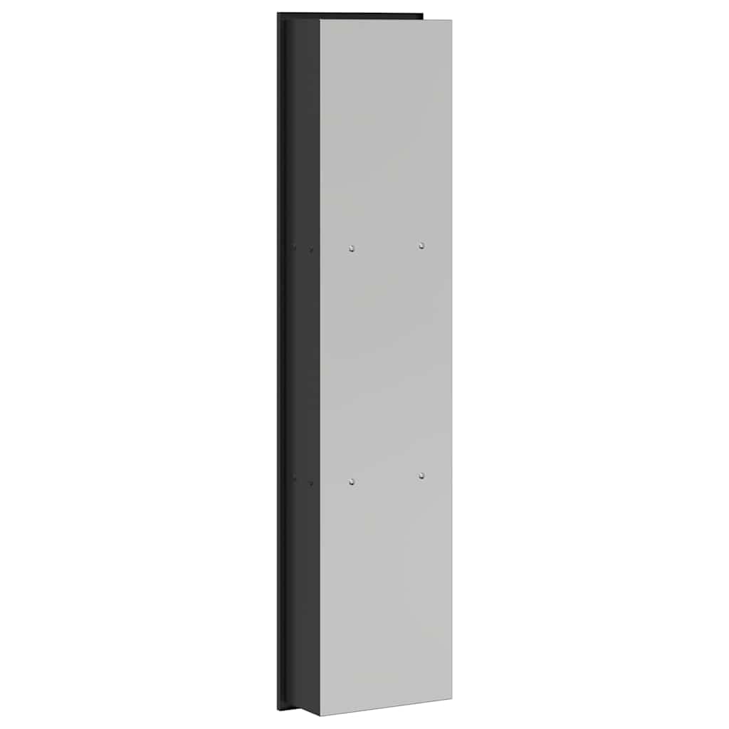 Suihkukuoppa Musta 90 X 20 X 9,5 Cm Ruostumaton Teräs