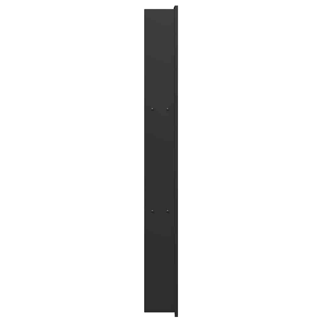 Suihkukuoppa Musta 90 X 20 X 9,5 Cm Ruostumaton Teräs