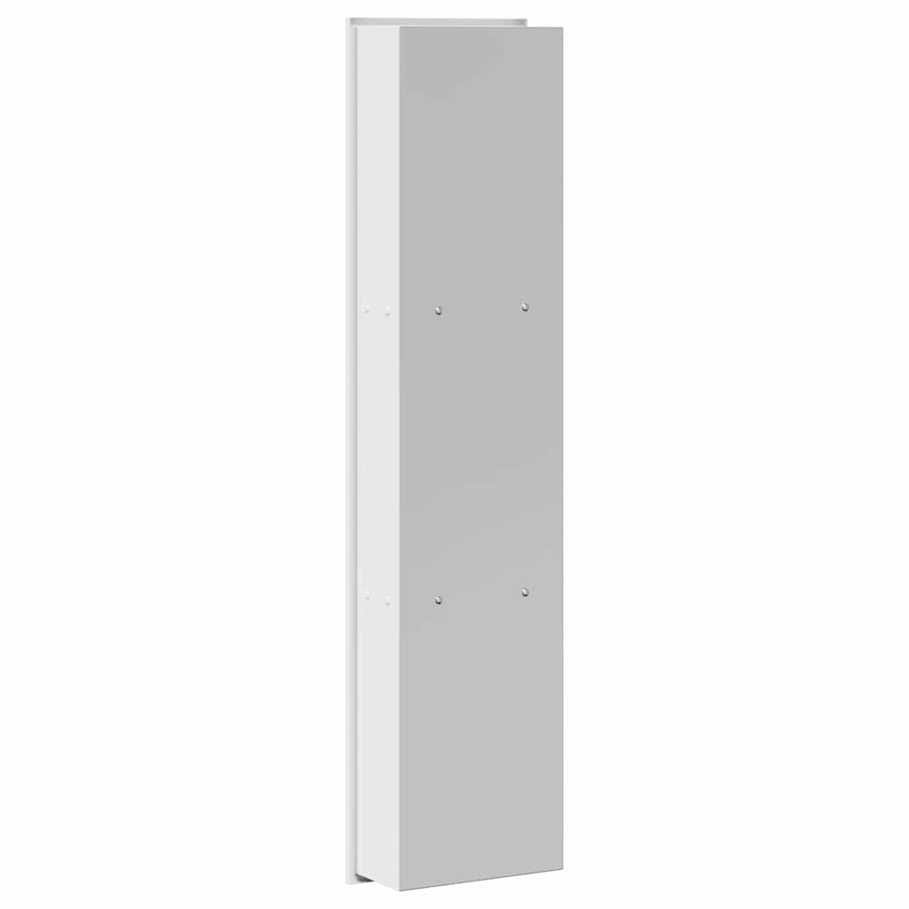 Suihkukuoppa Valkoinen 90 X 20 X 9,5 Cm Ruostumaton Teräs