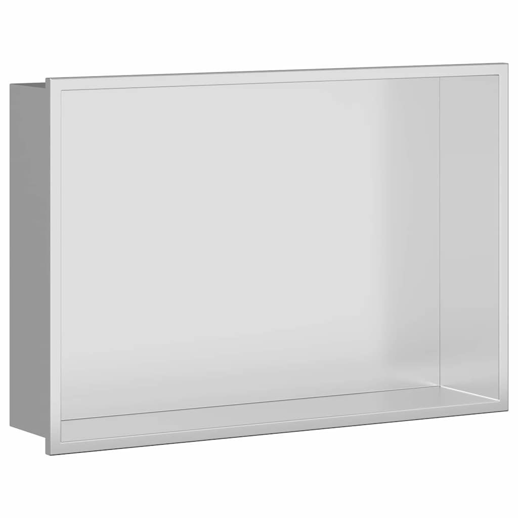 Suihkukuoppa Hopea 45 X 30 X 9,5 Cm Ruostumaton Teräs