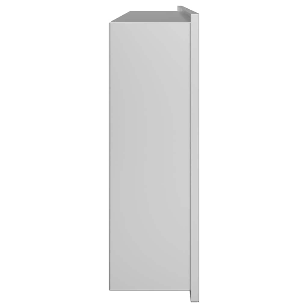 Suihkukuoppa Hopea 75 X 30 X 9,5 Cm Ruostumaton Teräs
