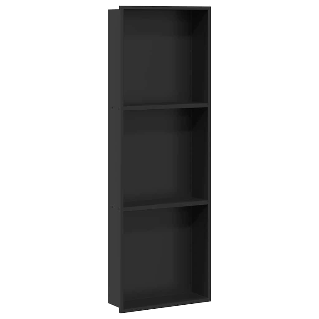 Suihkukuoppa Musta 92 X 32 X 10 Cm Ruostumaton Teräs