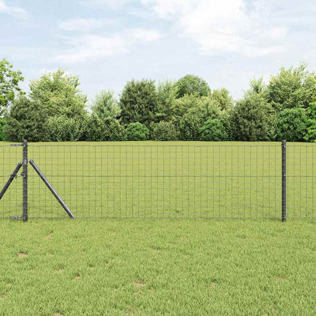 Aitalatu 12 Pcs Harmaa 110 Cm Jauhemaalattu Teräs