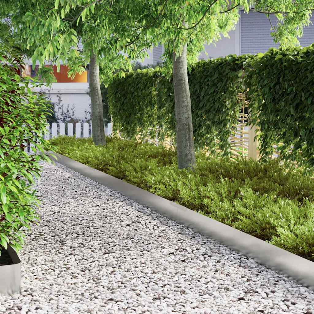 Nurmireunus 450 X 0,05 X 20 Cm Galvanoitu Teräs Hopea