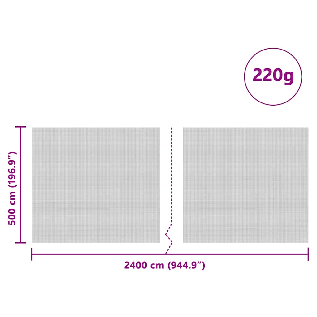 Siilon Suojapeite Vihreä 24 X 5 M Hdpe